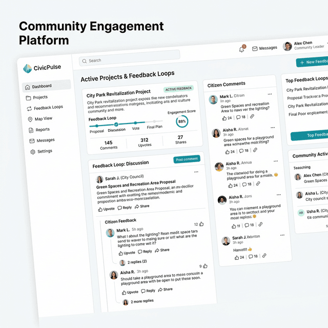 Community Engagement and Feedback Loops